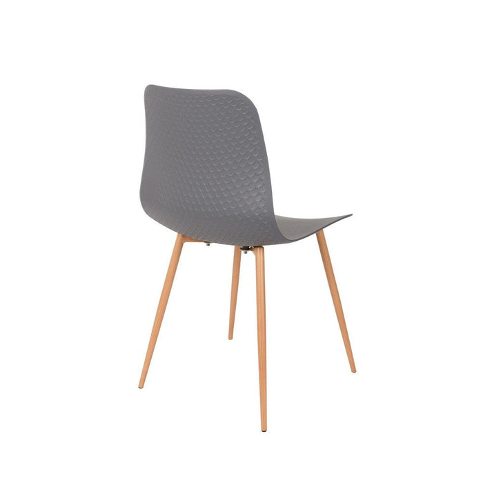 Stoel Leon Grey-Eetkamerstoelen-Creating Home