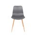 Stoel Leon Grey-Eetkamerstoelen-Creating Home