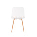 Stoel Leon White-Eetkamerstoelen-Creating Home