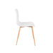 Stoel Leon White-Eetkamerstoelen-Creating Home