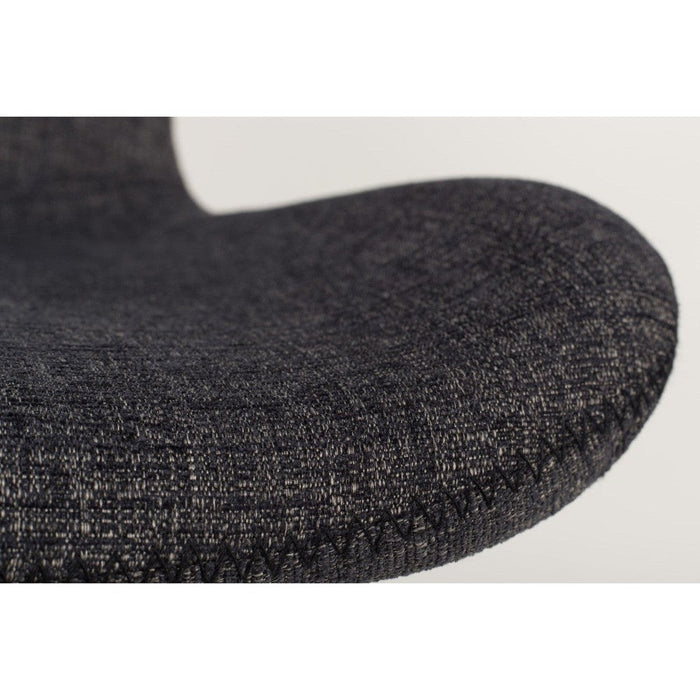 Stoel Lester Anthracite-Eetkamerstoelen-Creating Home