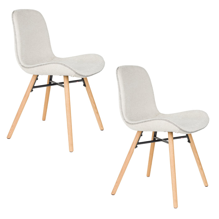 Stoel Lester Beige-Eetkamerstoelen-Creating Home