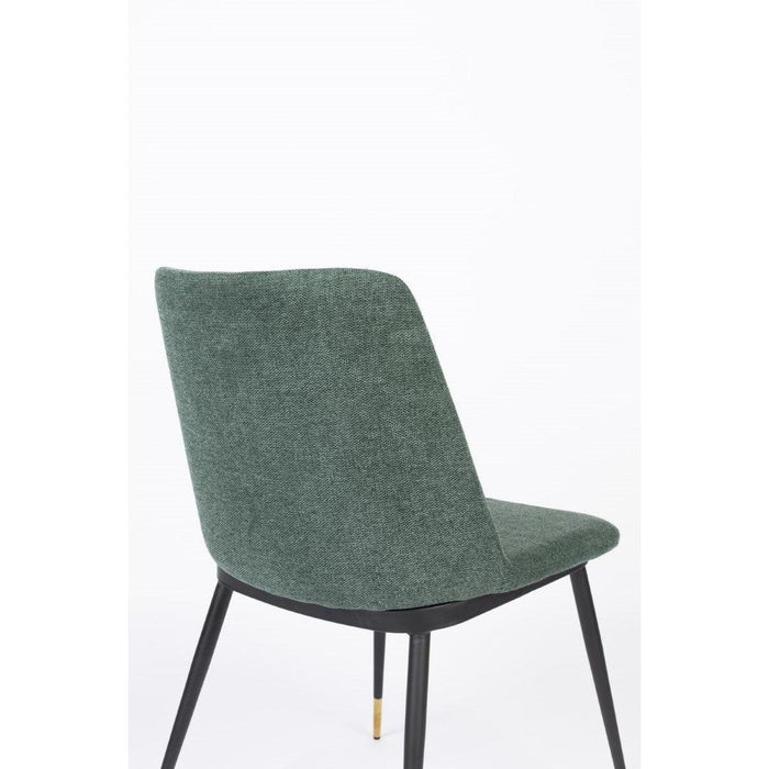 Stoel Lionel Groen-Eetkamerstoelen-Creating Home