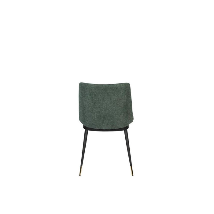 Stoel Lionel Groen-Eetkamerstoelen-Creating Home
