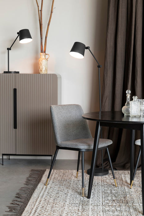 Stoel Lionel Licht grijs-Eetkamerstoelen-Creating Home