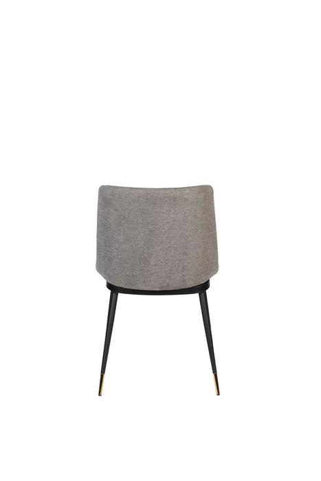 Stoel Lionel Licht grijs-Eetkamerstoelen-Creating Home