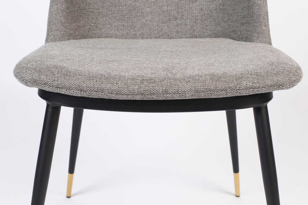 Stoel Lionel Licht grijs-Eetkamerstoelen-Creating Home