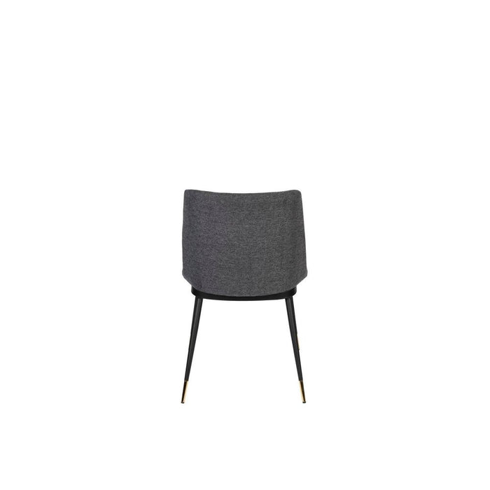 Stoel Lionel donker grijs-Eetkamerstoelen-Creating Home