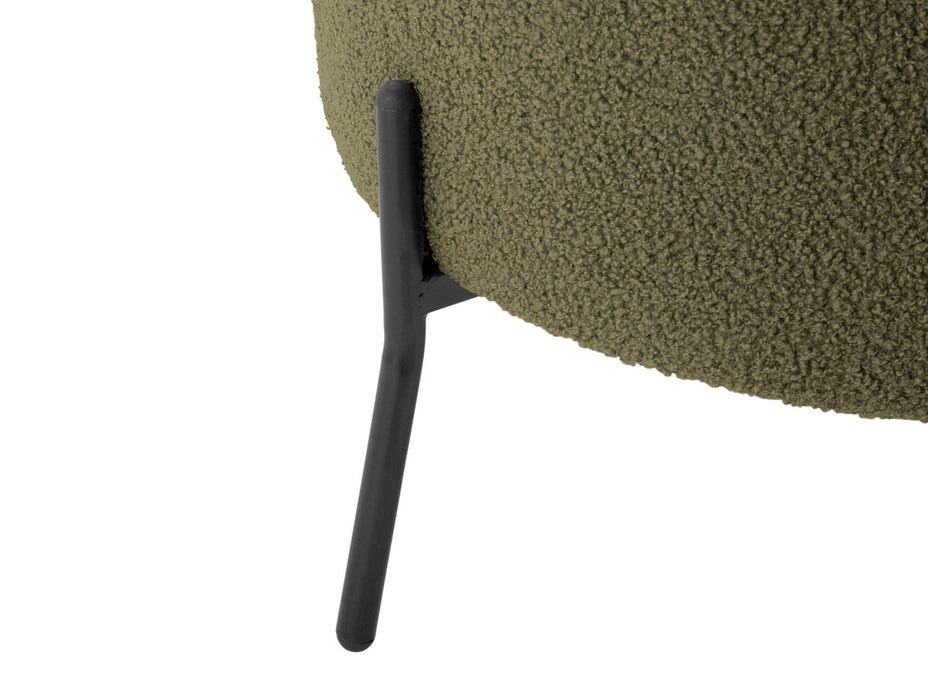 Stoel Noble Teddy Curl-Eetkamerstoelen-Leitmotiv