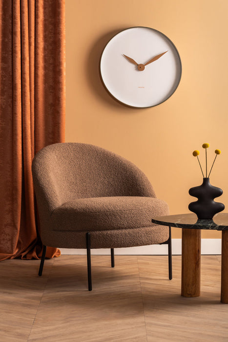 Stoel Noble Teddy Curl-Eetkamerstoelen-Leitmotiv