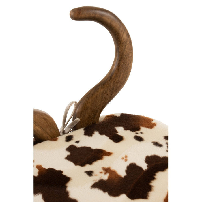 Stoel Oor koe hout bruin-Eetkamerstoelen-J-Line