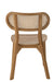 Stoel Pinda teak hout naturel-Eetkamerstoelen-J-Line