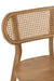 Stoel Pinda teak hout naturel-Eetkamerstoelen-J-Line