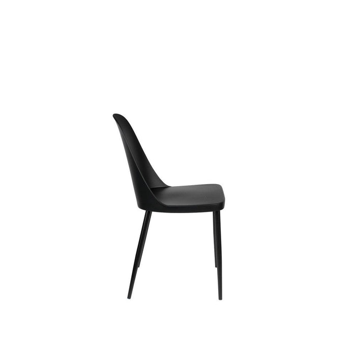 Stoel Pip All Black-Eetkamerstoelen-Creating Home