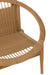 Stoel Rond teak hout naturel-Eetkamerstoelen-J-Line
