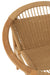 Stoel Rond teak hout naturel-Eetkamerstoelen-J-Line