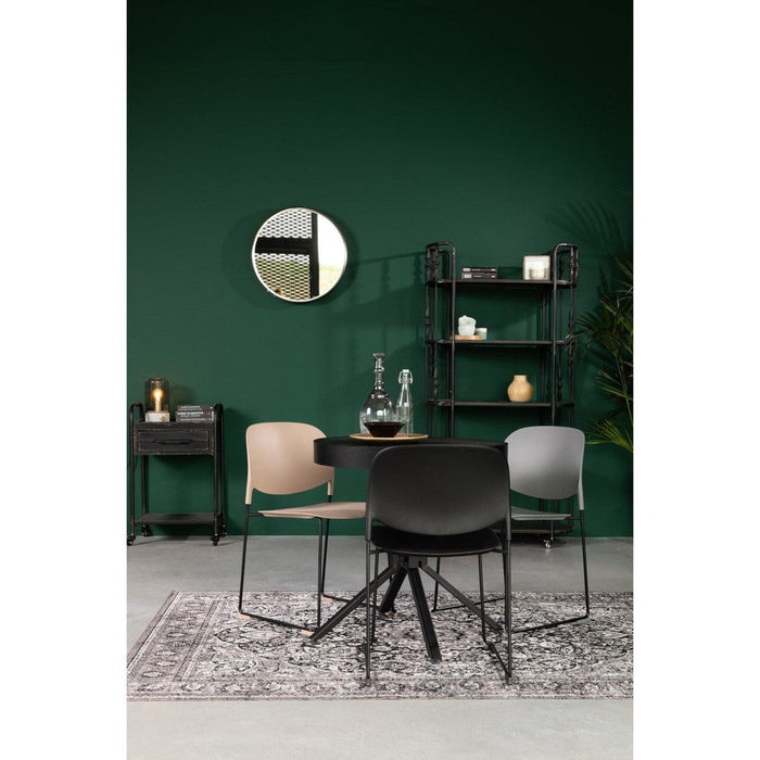 Stoel Stacks Black-Eetkamerstoelen-Creating Home