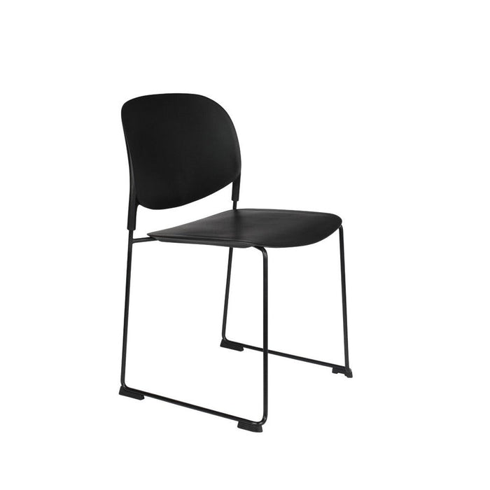 Stoel Stacks Black-Eetkamerstoelen-Creating Home