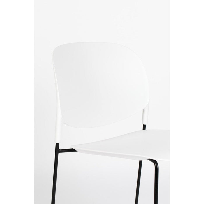 Stoel Stacks White-Eetkamerstoelen-Creating Home