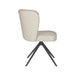 Stoel Stan Off-White met metalen draaivoet-Eetkamerstoelen-Creating Home