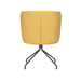Stoel Stan Oker met spinpoot draaivoet-Eetkamerstoelen-Creating Home