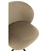 Stoel Turn/up/down fluweel donker grijs-Eetkamerstoelen-J-Line