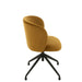 Stoel Turn/up/down fluweel oker-Eetkamerstoelen-J-Line