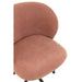 Stoel Turn/up/down textiel licht roze-Eetkamerstoelen-J-Line