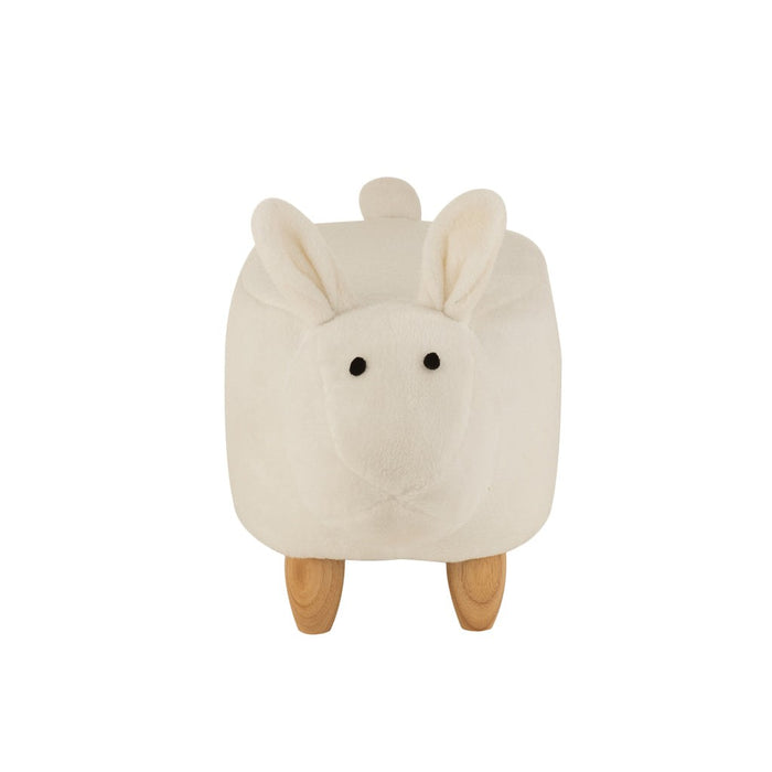 Stoel Voor kind schaap hout/textiel wit-Eetkamerstoelen-J-Line