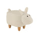 Stoel Voor kind schaap hout/textiel wit-Eetkamerstoelen-J-Line