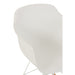 Stoel Willy schommel pp wit-Eetkamerstoelen-J-Line