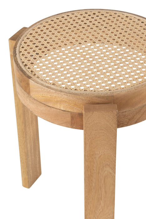 Stool Pune Mango Wood Natural-Krukjes-J-Line