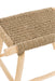 Stool Timo Grass/Teak Wood Natural Large-Krukjes-J-Line