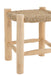 Stool Timo Grass/Teak Wood Natural Small-Krukjes-J-Line