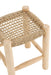 Stool Timo Grass/Teak Wood Natural Small-Krukjes-J-Line