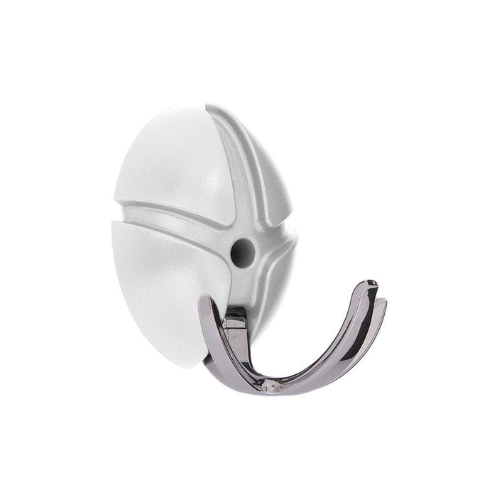 TICK Wandkapstok - Wit / Chroom Spinder Design-Kapstokken-Spinder