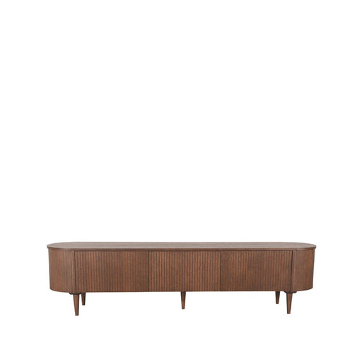 TV Dressoir Oliva - Walnut - Oak - 220x47x55-TV-meubels-LABEL51