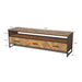 TV-meubel Accent Teakhout Naturel hout 180x45x50 cm-TV-meubels-Livingfurn