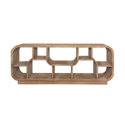 TV-meubel Brix Eettafel Mangohout Bruin 130x40x50 cm-TV-meubels-Livingfurn