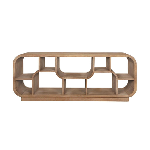 TV-meubel Brix Eettafel Mangohout Bruin 130x40x50 cm-TV-meubels-Livingfurn
