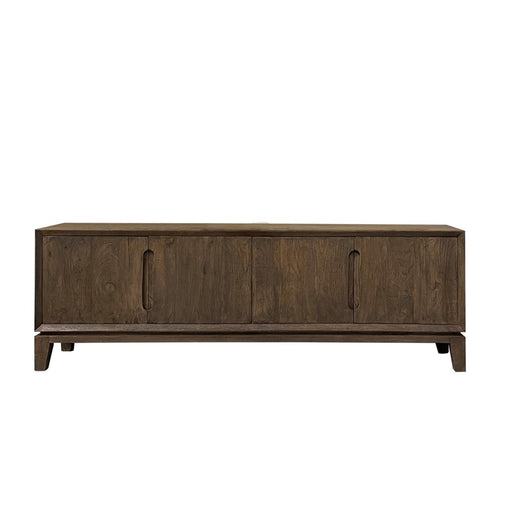 TV-meubel Cortez Mangohout Bruin 170x40 cm-TV-meubels-Livingfurn