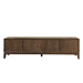 TV-meubel Cortez Mangohout Bruin 210x40 cm-TV-meubels-Livingfurn