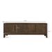 TV-meubel Cortez Mangohout Bruin 40x170x55 cm-TV-meubels-Livingfurn