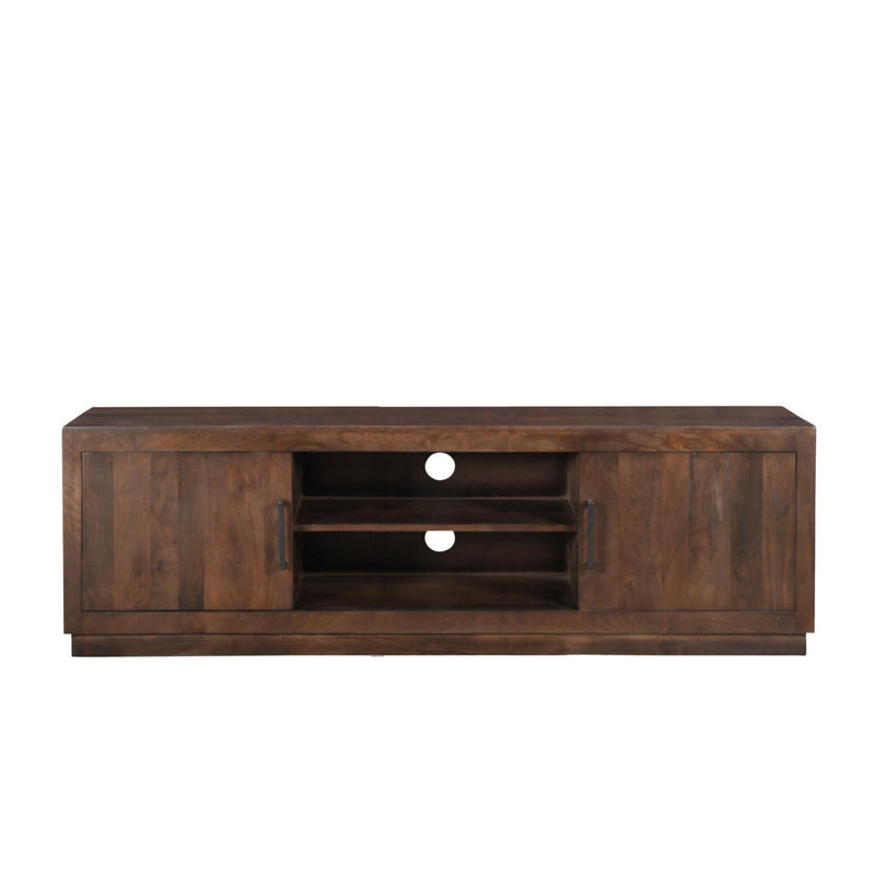 TV-meubel Jaxx Mangohout Bruin 150x40x53 cm-TV-meubels-Livingfurn
