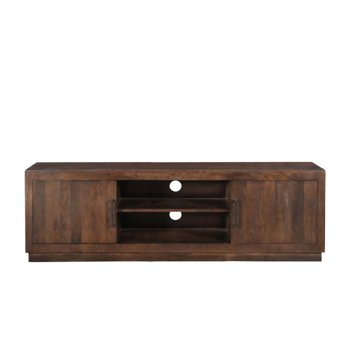 TV-meubel Jaxx Mangohout Bruin 150x40x53 cm-TV-meubels-Livingfurn