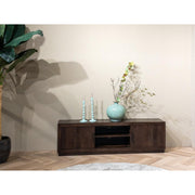 TV-meubel Jaxx Mangohout Bruin 150x40x53 cm-TV-meubels-Livingfurn