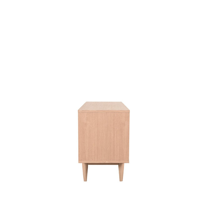 TV-meubel Jule Eiken Naturel 130x40 cm-TV-meubels-LABEL51