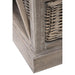TV-meubel Met 2 Manden Paulowniahout Naturel 120 cm-Opbergdozen en manden-J-Line
