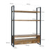 TV-meubel Nairobi Mangohout Naturel hout 150x45x200 cm-TV-meubels-Livingfurn