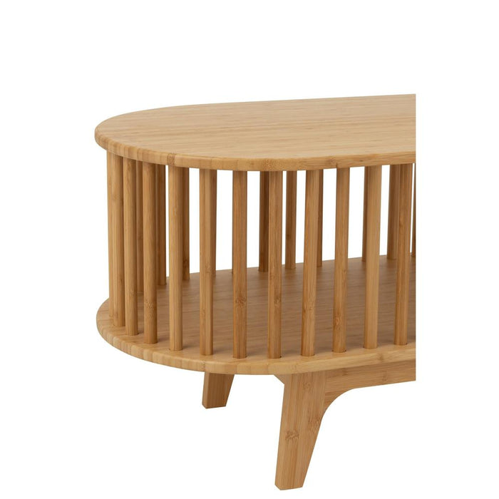 TV-meubel Naturel Bamboe 40x150 cm-TV-meubels-J-Line